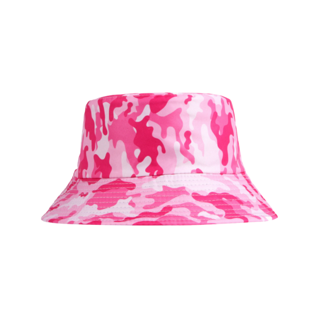 Bucket hat Pink Camouflage