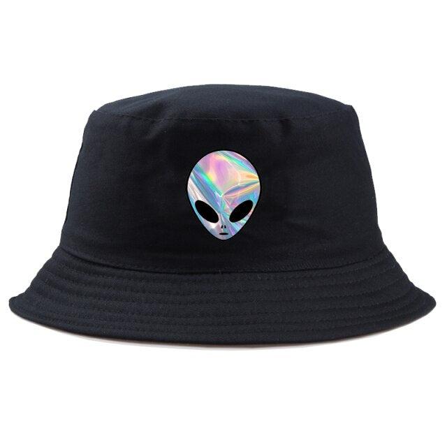 Wavy Alien Bucket hat
