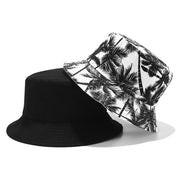 Reversible Miami Bucket hat Palm print